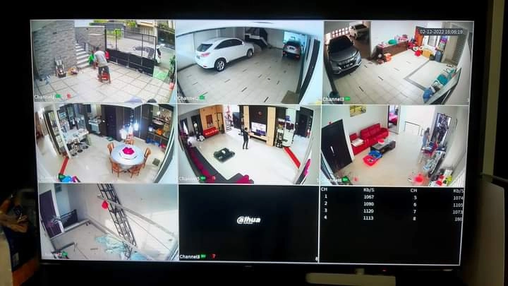 pasang baru kamera CCTV 