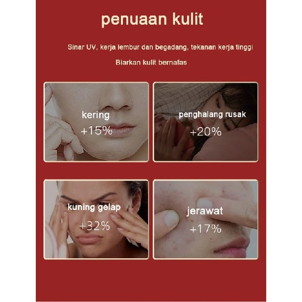 Krim Pencerah Alami Pemutih Concealer Pemutih Kuat Tahan Air Dan Pelembab Memutihkan Mencerahkan Kul