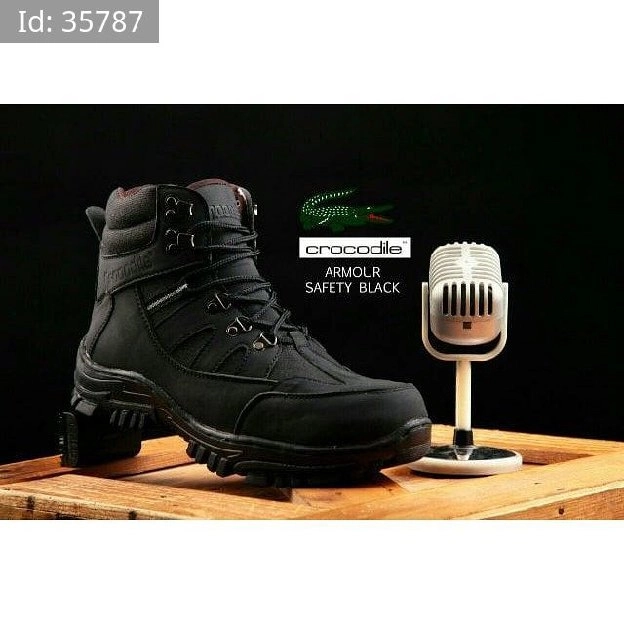 Sepatu Boots Safety Crocodile Armor