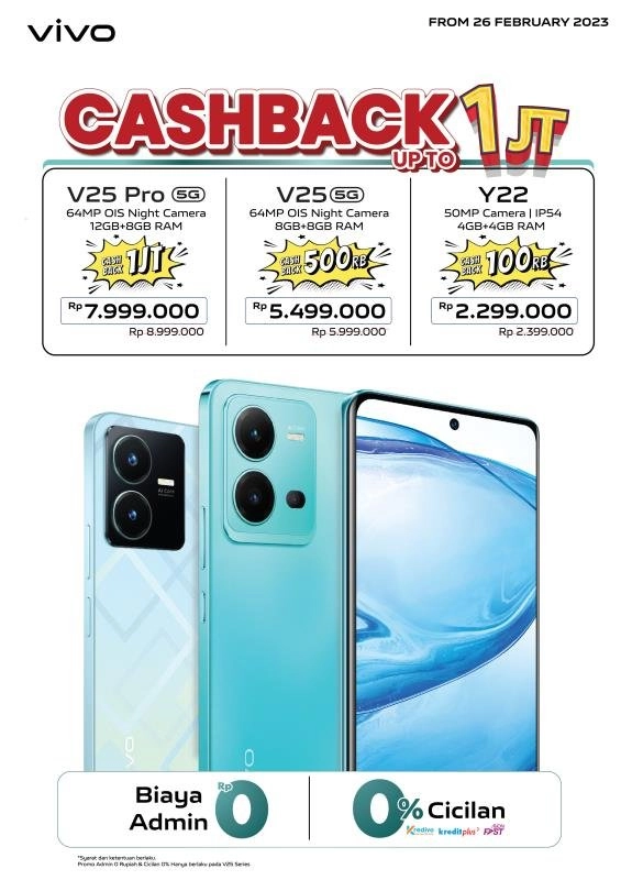 PROMO CASHBACK HINGGA 1 JUTA !!!