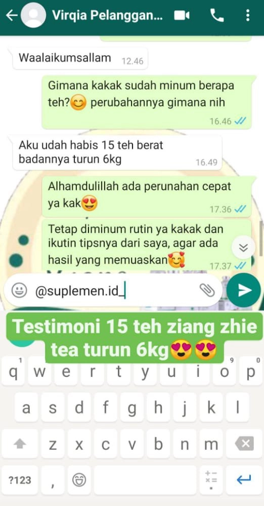 teh penurun berat badan 100% ori terbaik didunia