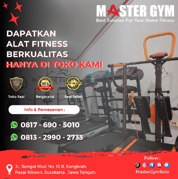 Jual Treadmill, Sepeda Statis Harga Grosir - Kunjungi Toko Kami 