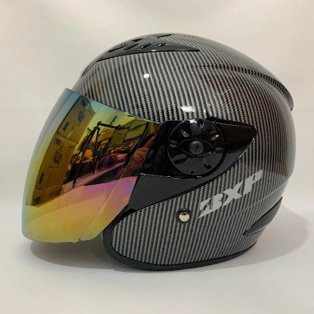 HELM VISION CARBON GLOSSY - PELANGI