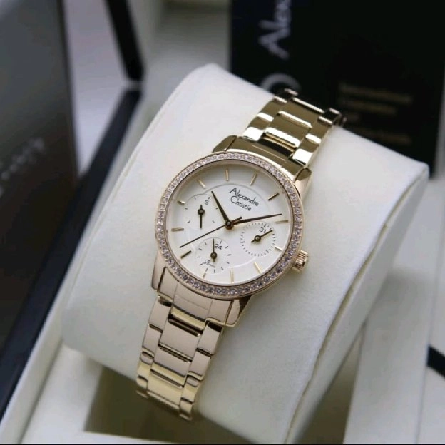 Ready!Jam Tangan Alexandre Christie AC 2A98  Wanita