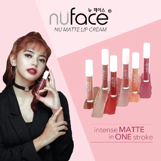 NUFACE NU MATTE LIP CREAM 4GR | SENSASI CARAMEL - WARNA INTENSE - TAHAN LAMA | LIPSTICK NUFACE | LIP