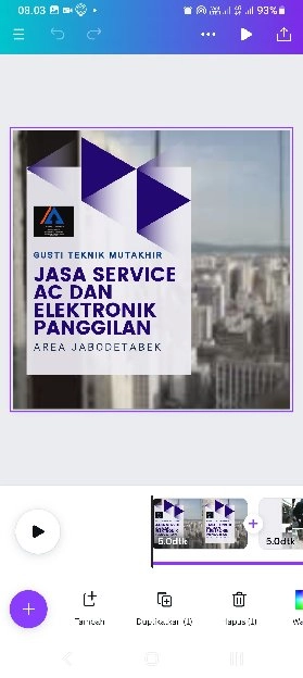 JASA SERVICE AC  PROFESIONAL TERPERCAYA 