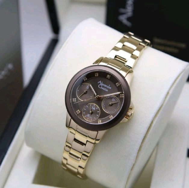 Ready!Jam Tangan Alexandre Christie AC 2A99 Wanita