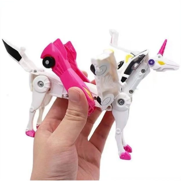 Mainan Anak Robot Mobil Unicorn Deformasi ~ Unicorn Deformation 2 in 1