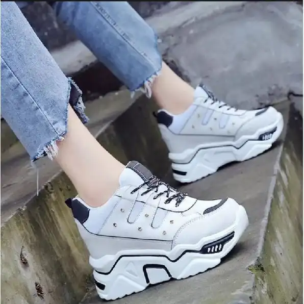 sepatu wanita sneakers fashion women Evelyn trendy