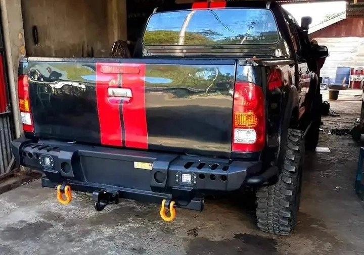 bumper belakang pakai hager 