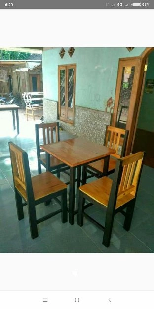 meja kursi resto cafe kedai