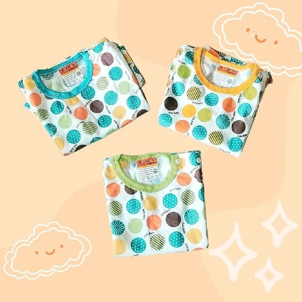 baju piyama bayi size 0-6m