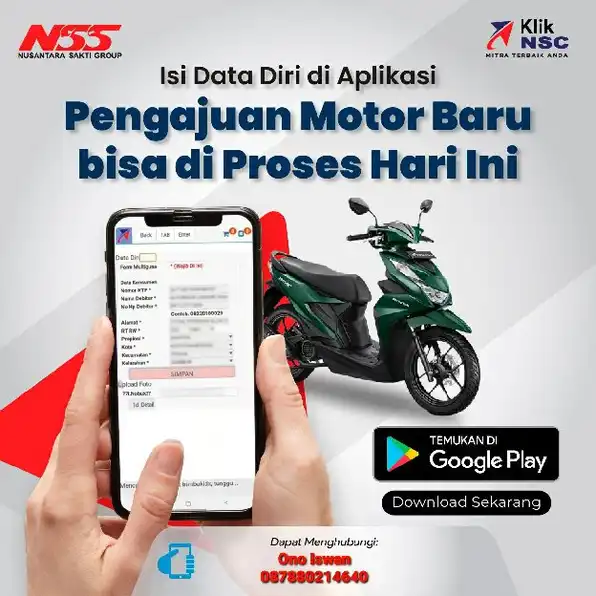 Beli Motor Honda dengan mudah