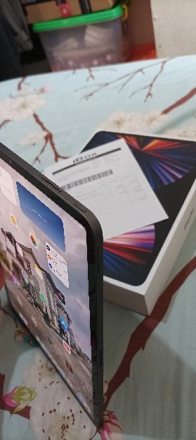 iPad Pro 12.9"+ Pencil 2021 gen 5 Wifi 128gb (1Paket, COD-BOGOR/PUNCAK/DEPOK)