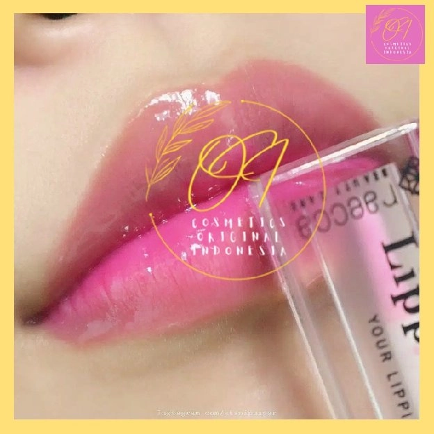 (ORIGINAL 100%) Lippie Serum by Raecca Lipstik Lip balm Original 100% Lipstik Glossy untuk Bibir Pec