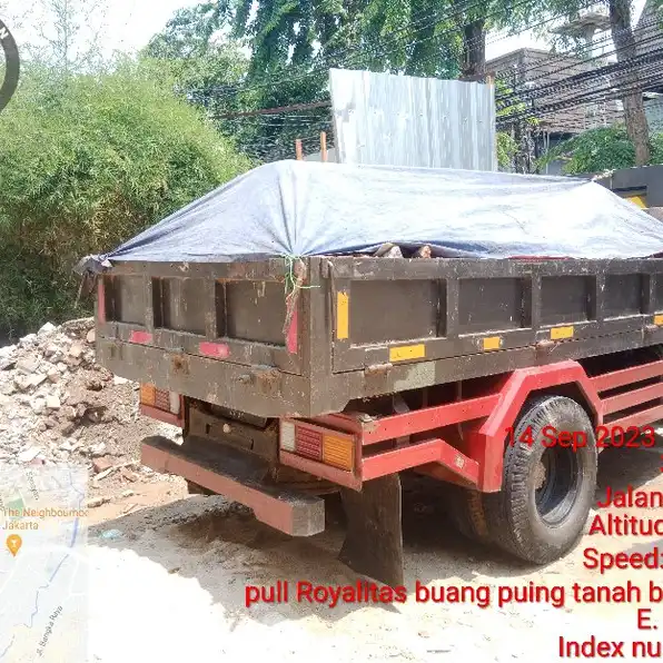 sewa truk puing bintaro