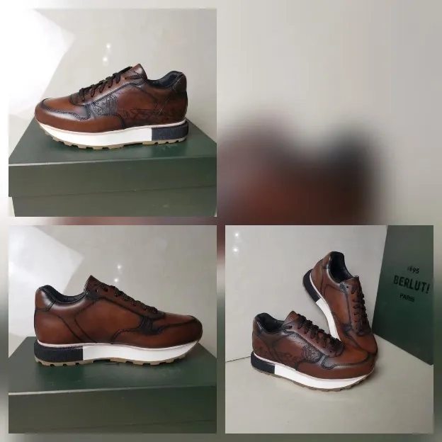 Sepatu sneakers pria berluti