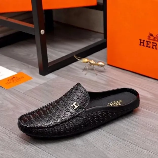 Sepatu sandal selop pria hermes