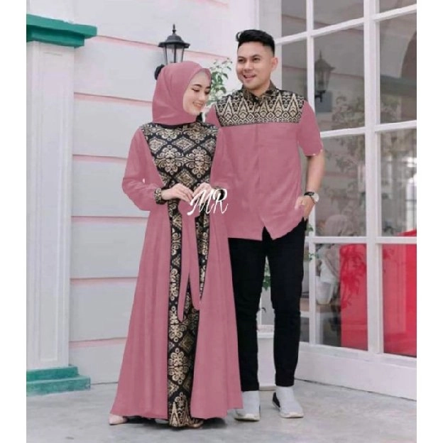 [MURAH] BAJU BATIK COUPLE LEBARAN