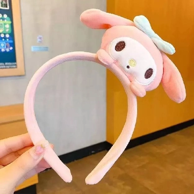 Bando Sanrio aneka karakter, My Melody/Pompurin/Cinamon Roll/Korumi