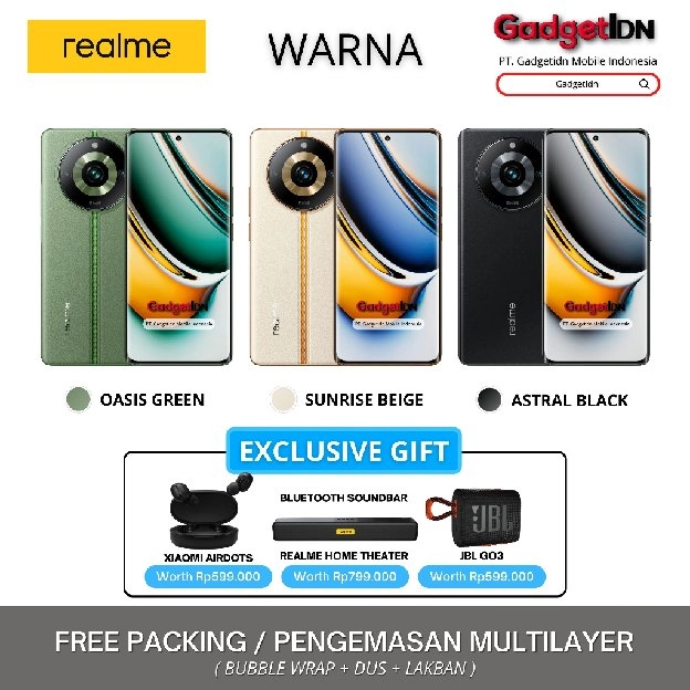 REALME 11 Pro+ 5G 12/512GB 8/256GB REALME 11 PRO + GARANSI RESMI REALME INDONESIA