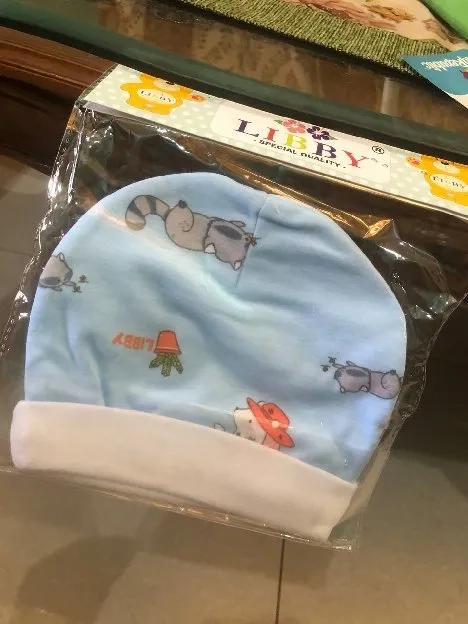 Topi Kupluk Newborn/Bayi Merek Libby