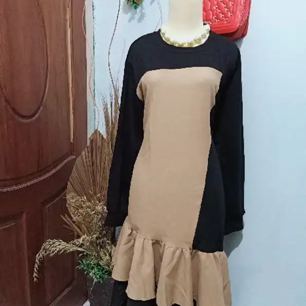 Dress Coklat 