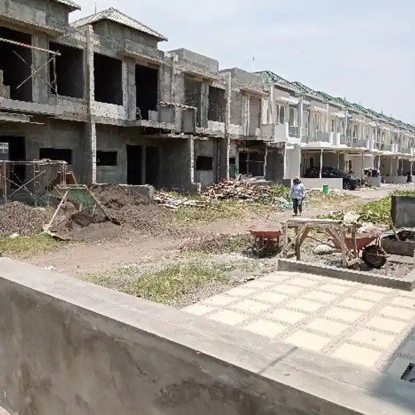 Sisa 2 Unit Tanah Siap Bangun Dlm Perum Sukolilo Dian Regency Surabava Blok Depan