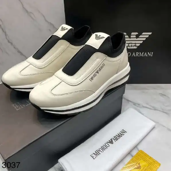 sepatu sneakers pria emporio armani