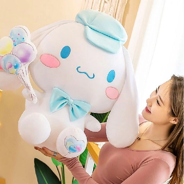 Boneka Cinnamoroll Balloon Bahan Plush Import