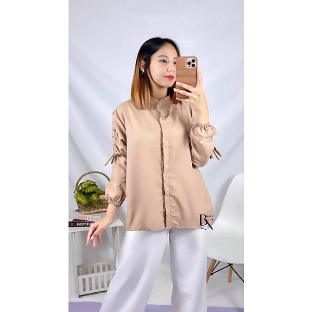 Baju Atasan Wanita Kemeja Locana Cone