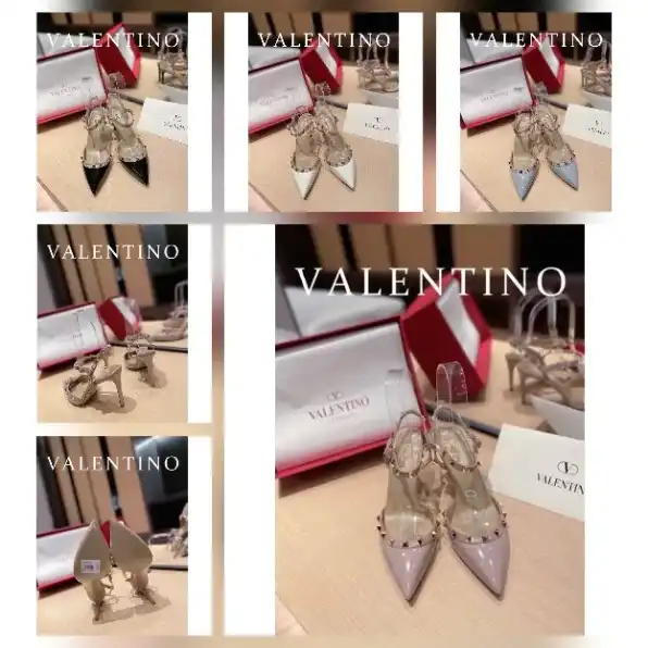 Sepatu heels Valentino classic style women's shoes