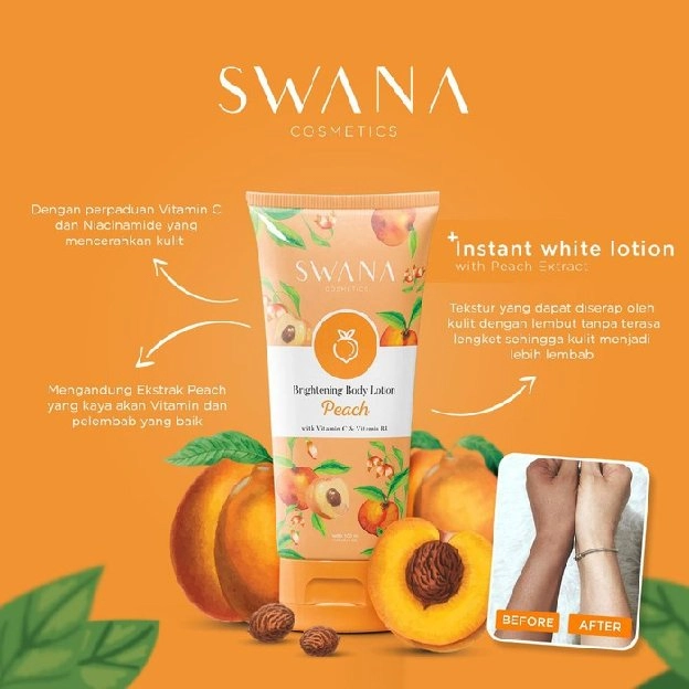 HANASUI - Swana Body Lotion BPOM