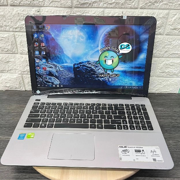 ASUS I5 GEN4 RAM 8GB SSD 256GB NUMLOCK VGA GEFORCE SIAP PAKAI BISA COD