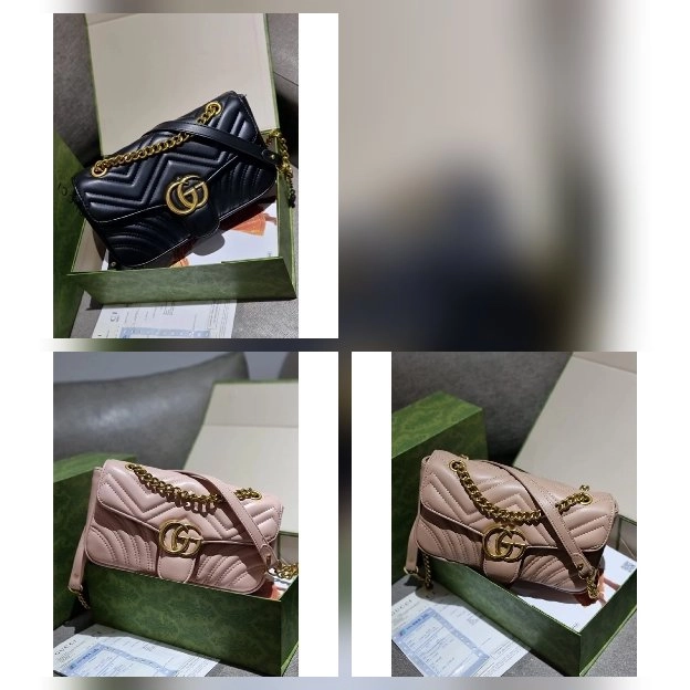 tas gucci gg marmont size 25