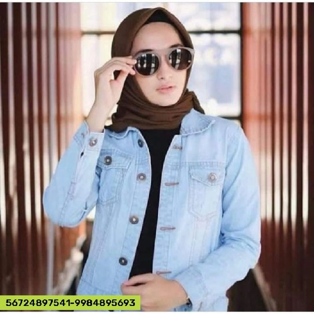 JAKET BIONDY WANITA JAKET JEANS DENIM CEWEK