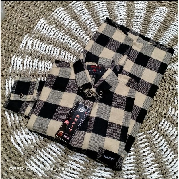 AKT KEMEJA FLANEL UNISEX KOTAK KOTAK 5