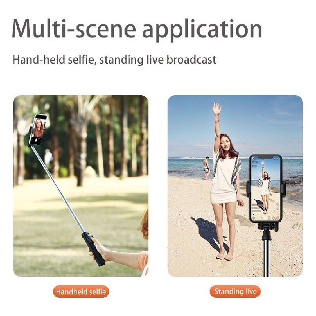 Tongsis Bluetooth Selfie Stick Tripod