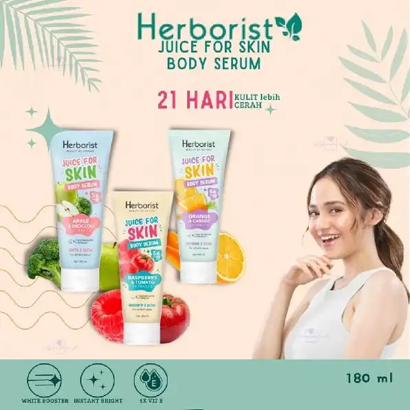 HERBORIST JUICE FOR SKIN BODY SERUM - 180ML | Body Serum | Lotion | Lotion Herborist