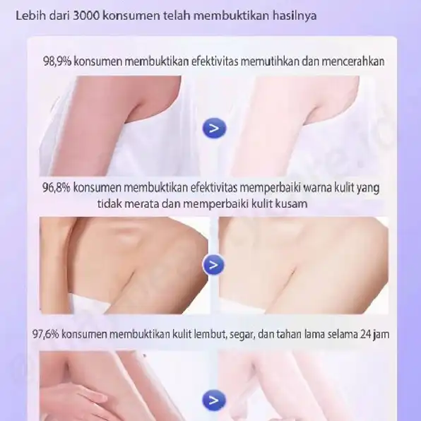 2 IN 1 Body Mask Whitening Cream Blecing Pemutih Badan Permanen Cepat Dan Ampuh | 100% Asli Pelembab