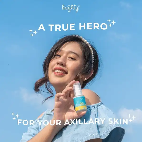 Brighty AHA HERO Exfoliating Liquid (Serum Pencerah Ketiak / Jerawat Punggung / Back Acne / Chicken 