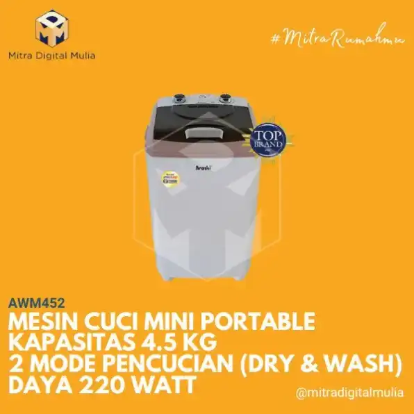 Mesin Cuci Mini Portable Washing Machine