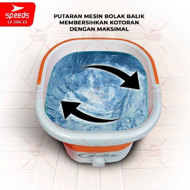 Mesin Cuci Mini Mesin Cuci Lipat Kecil Dapat Dilipat