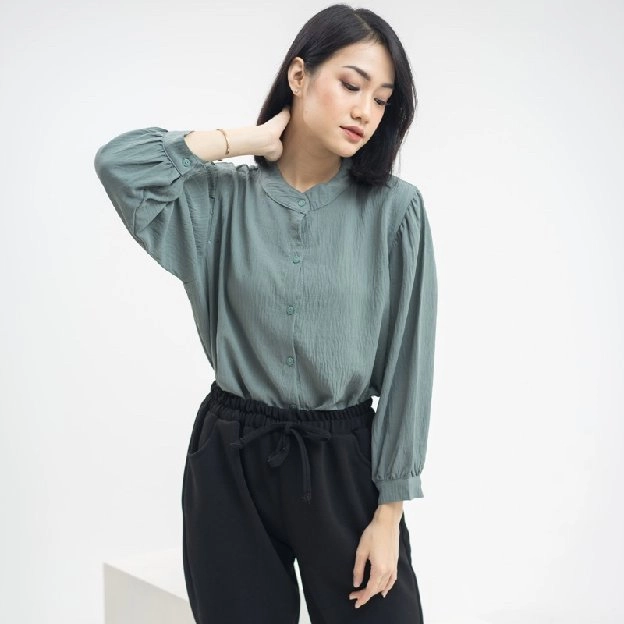 Blouse Loong Sleeve Fit