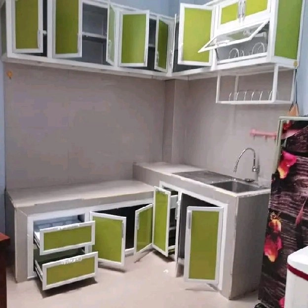 KITCHEN SET ALUMUNIUM HARGA MURAH