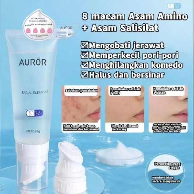 AUROR FACIAL CLEANSER ASAM AMINO & ASAM SALISILAT