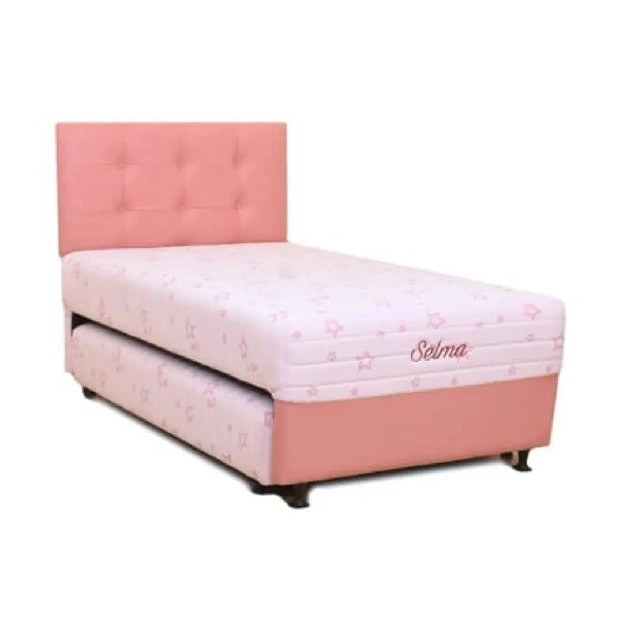 Tempat Tidur Scholastica Pink 120x200 cm