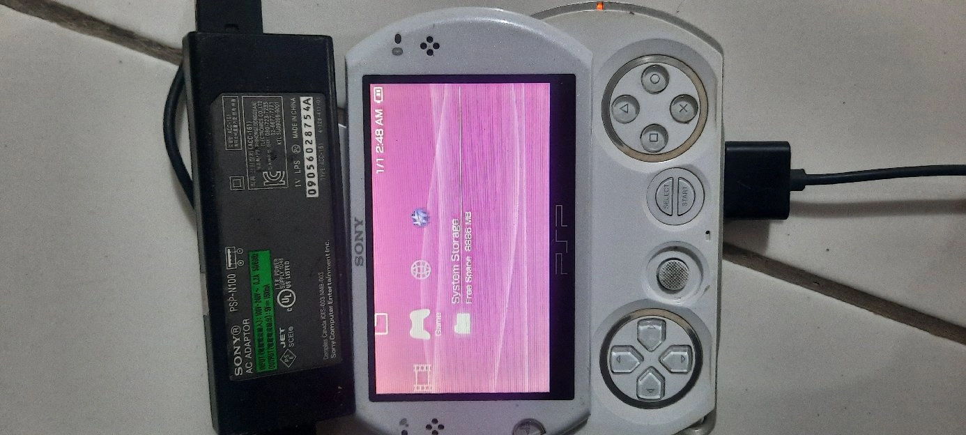 PSP-N1001 SONY warna putih