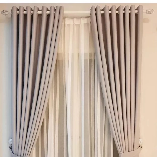 Gorden gordyn jendela minimalis vitrace blinds 