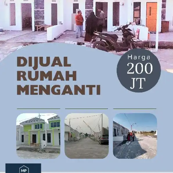 Rumah & Tanah Dngan Konsep Cluster One Gate System.Bukit Tinggi Regency Sidowungu Menganti 